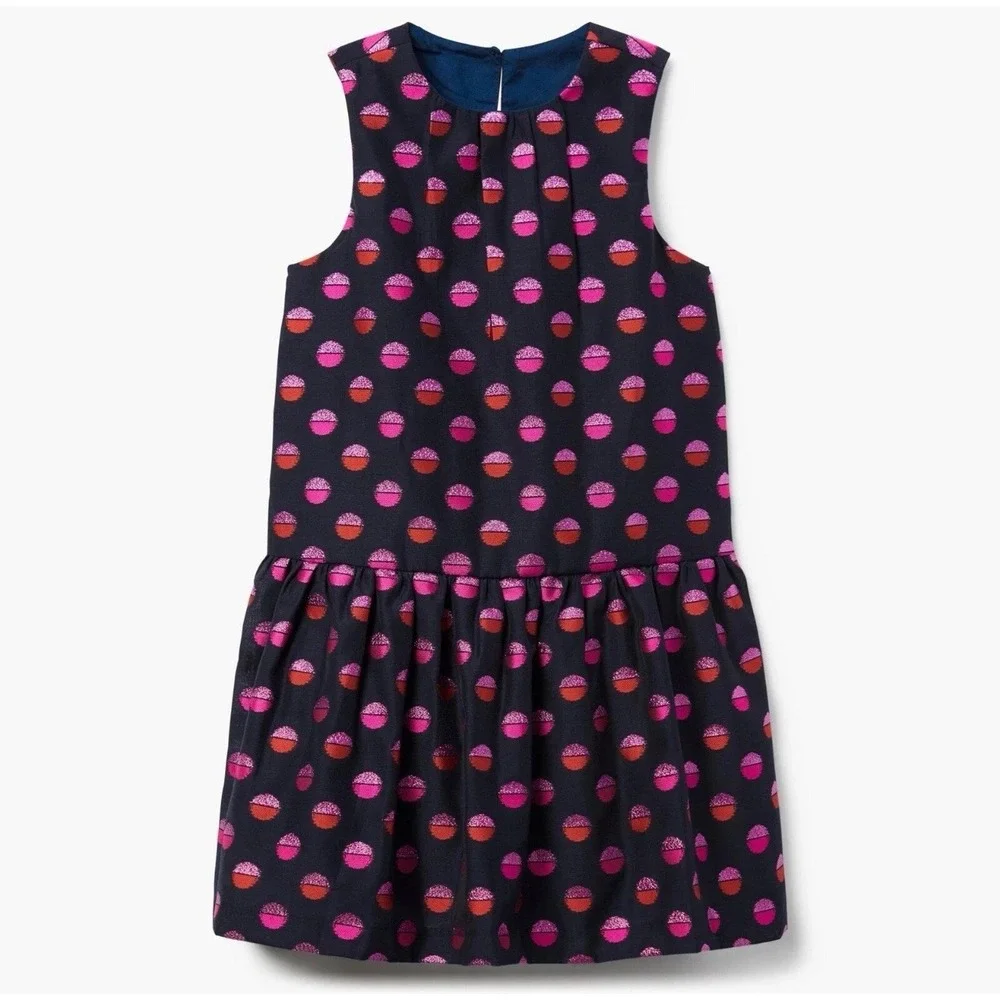 Gymboree Girl's Size 5 Adorable Sleeveless Lined Polka Dot Holiday‎ Dress